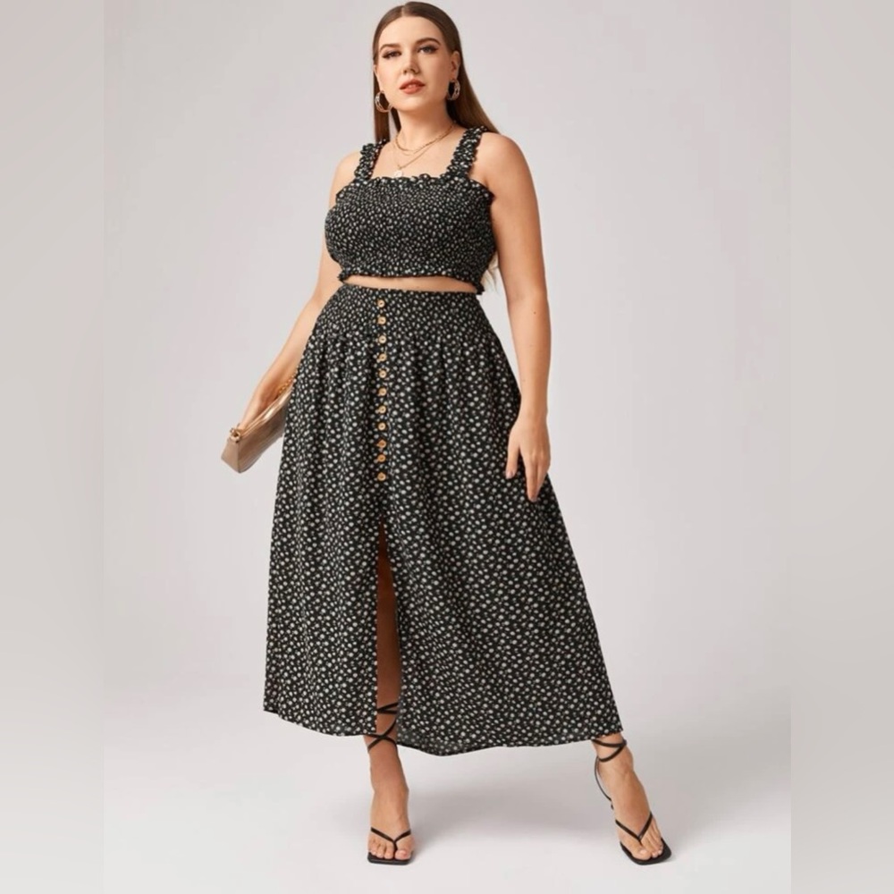 2 piece skirt set - 0X